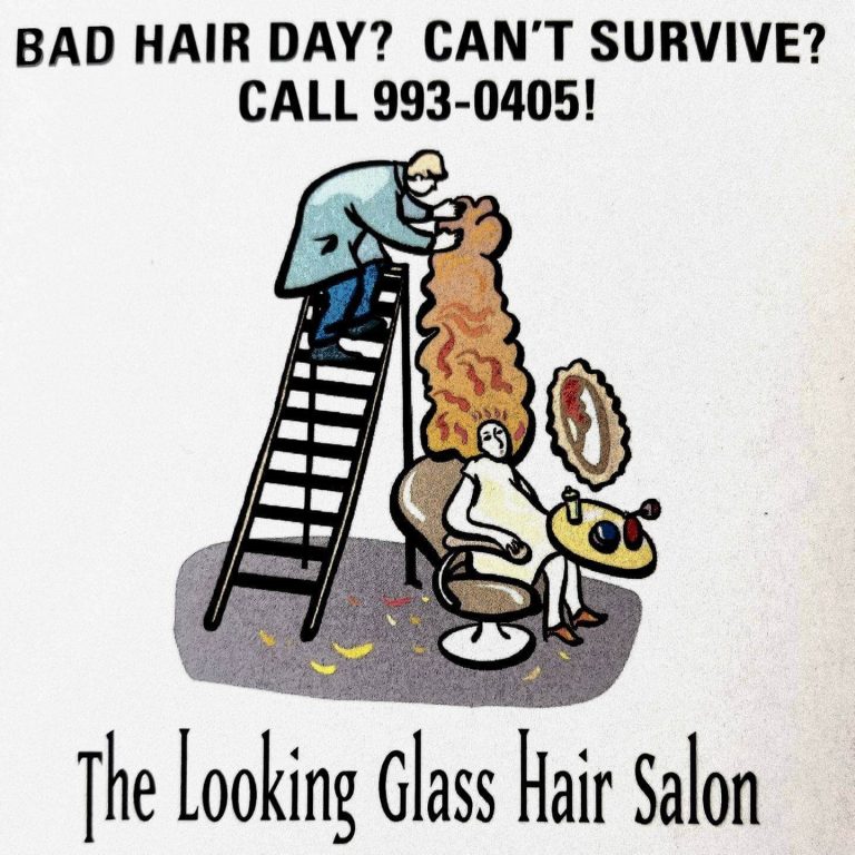 looking glass hair salon in appleton wi logo 768x768